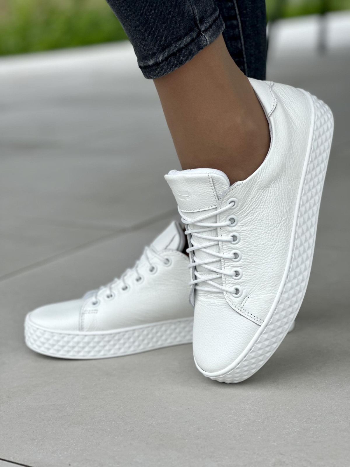 Damskie trampki skórzane OLEKSY polskiej produkcji