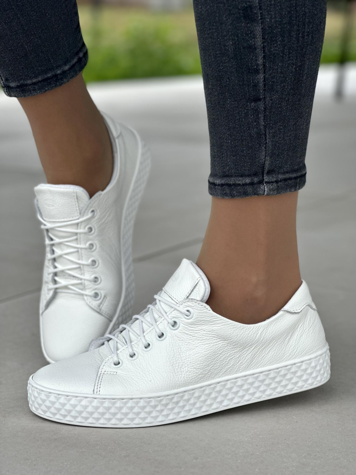 Damskie trampki skórzane OLEKSY polskiej produkcji