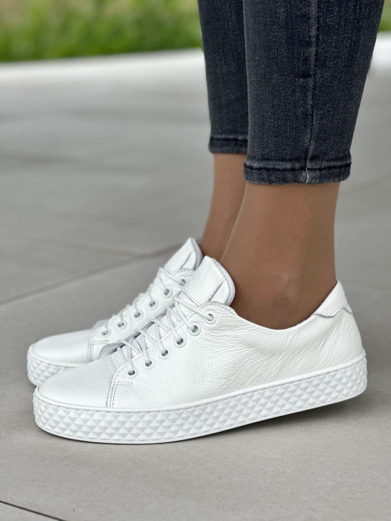 Damskie trampki skórzane OLEKSY polskiej produkcji