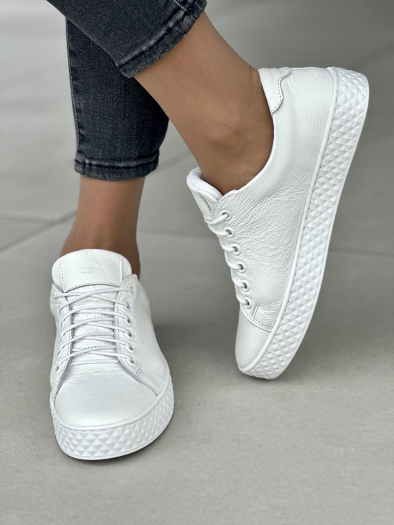 Damskie trampki skórzane OLEKSY polskiej produkcji