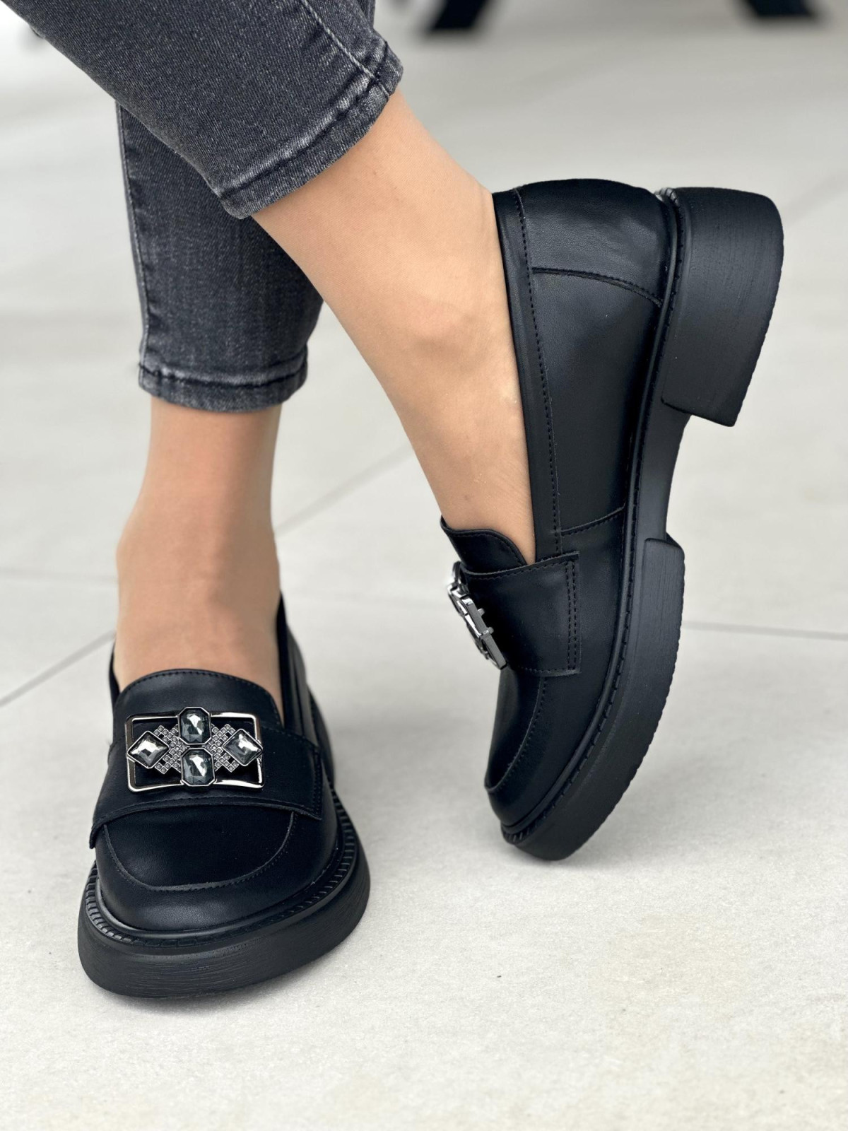 Damskie mokasyny skórzane OLEKSY Polskiej produkcji