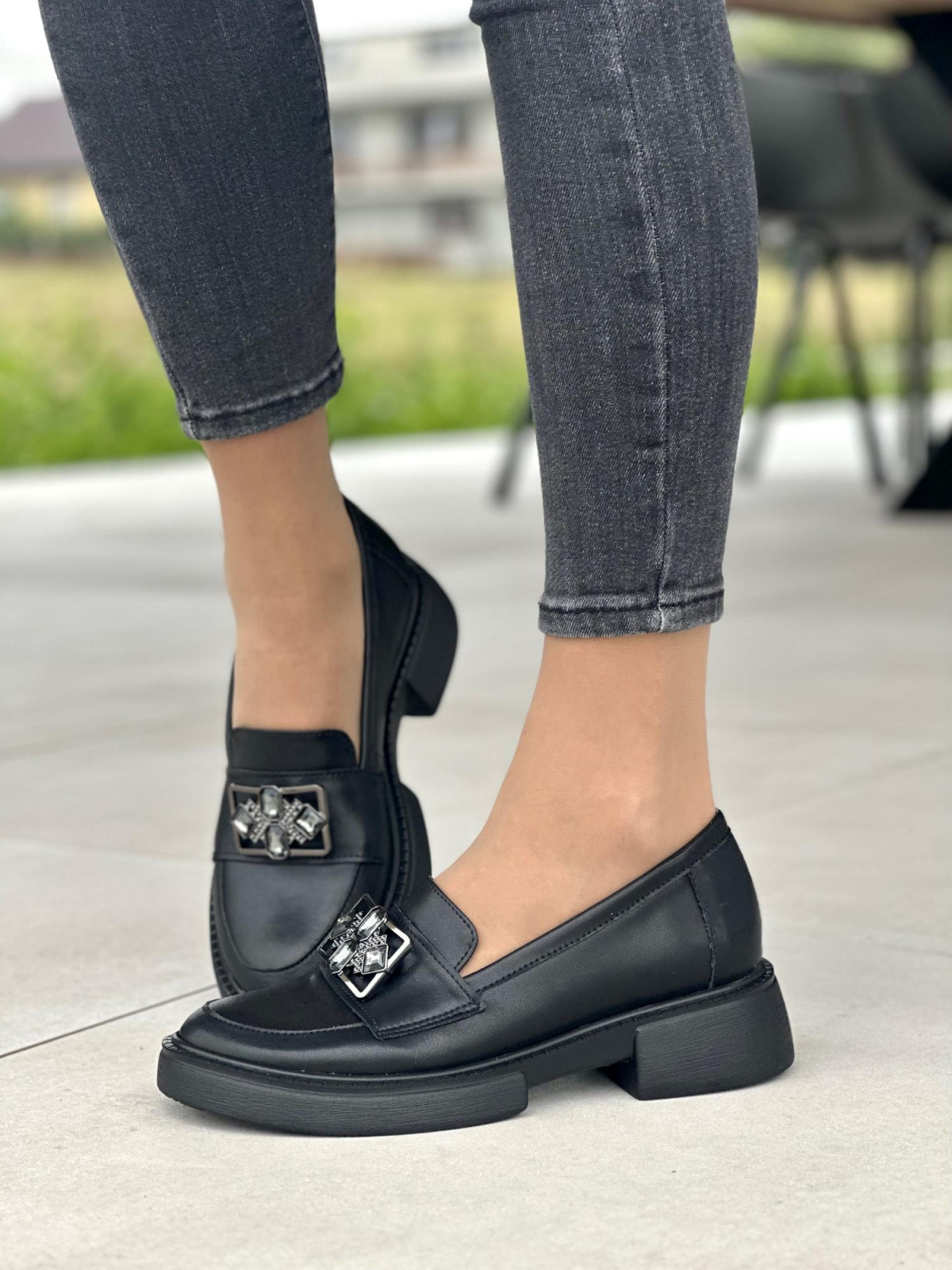 Damskie mokasyny skórzane OLEKSY Polskiej produkcji