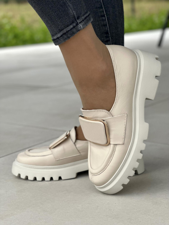 Damskie mokasyny skórzane OLEKSY Polskiej produkcji