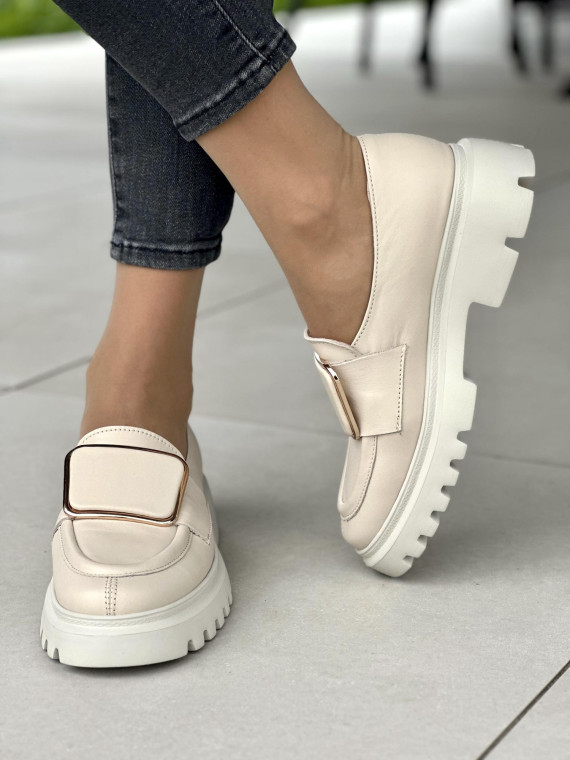 Damskie mokasyny skórzane OLEKSY Polskiej produkcji