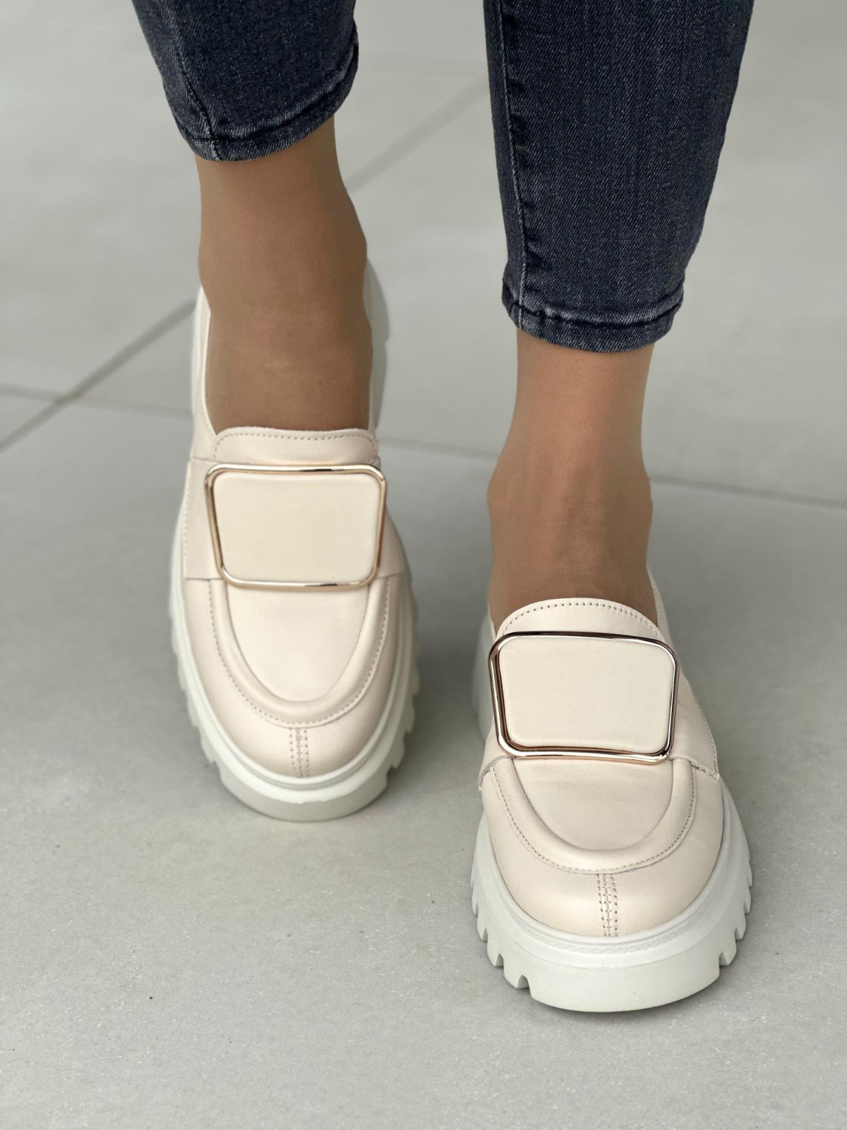 Damskie mokasyny skórzane OLEKSY Polskiej produkcji