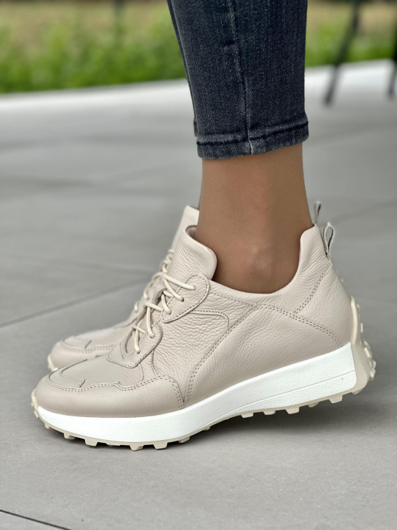 Damskie sneakersy skórzane OLEKSY Polskiej produkcji