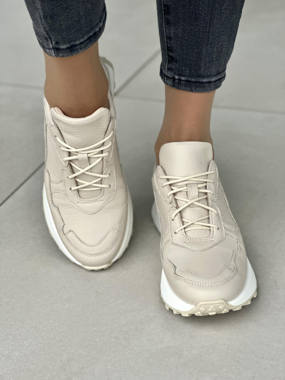 Damskie sneakersy skórzane OLEKSY Polskiej produkcji