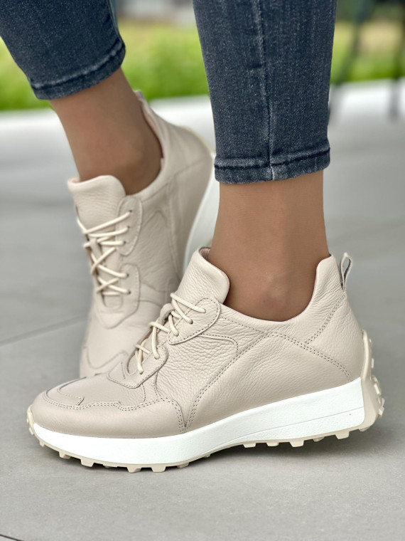 Damskie sneakersy skórzane OLEKSY Polskiej produkcji