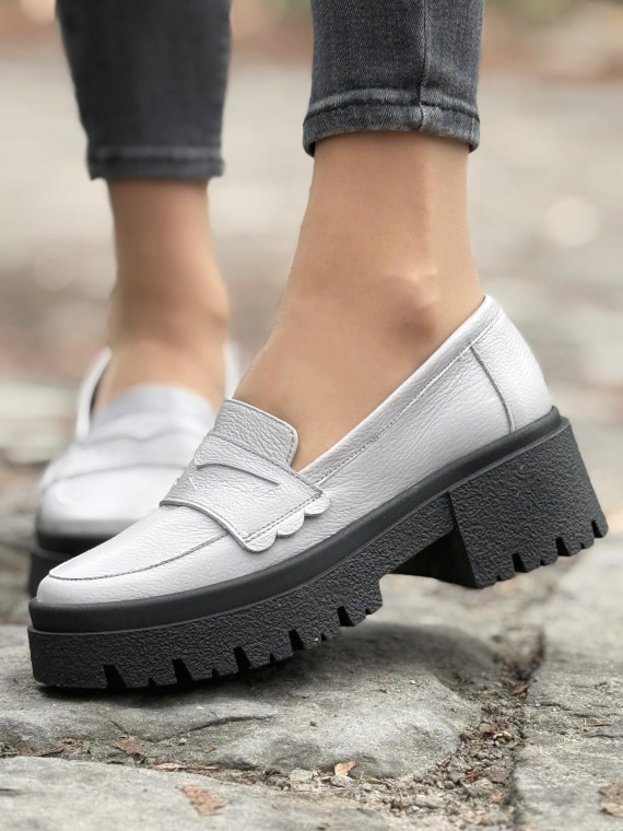 Mokasyny skórzane OLEKSY Polskiej produkcji