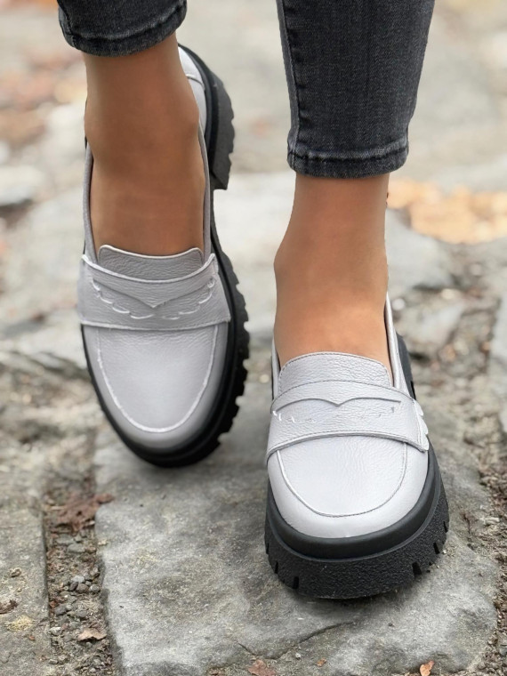 Mokasyny skórzane OLEKSY Polskiej produkcji