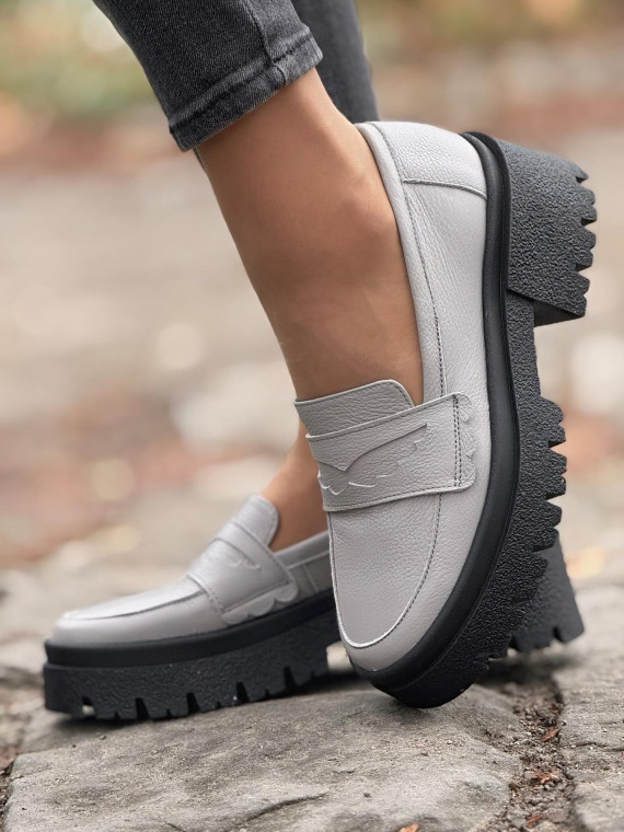 Mokasyny skórzane OLEKSY Polskiej produkcji