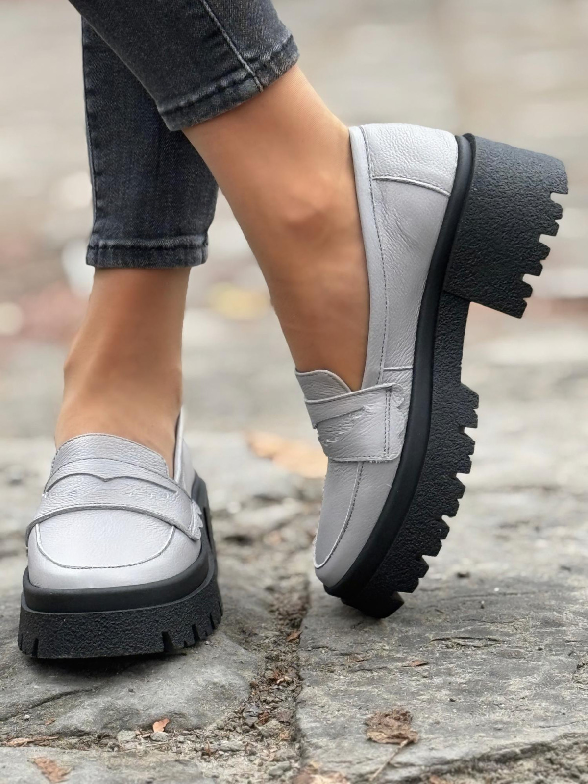 Mokasyny skórzane OLEKSY Polskiej produkcji