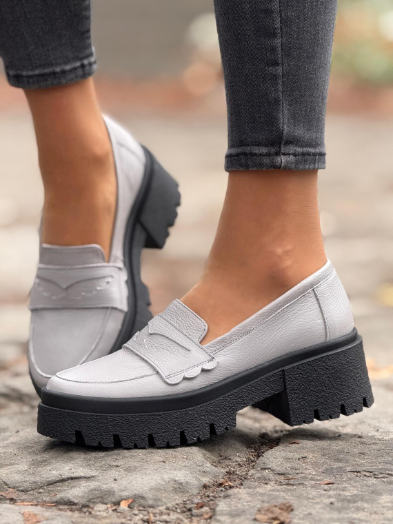 Mokasyny skórzane OLEKSY Polskiej produkcji