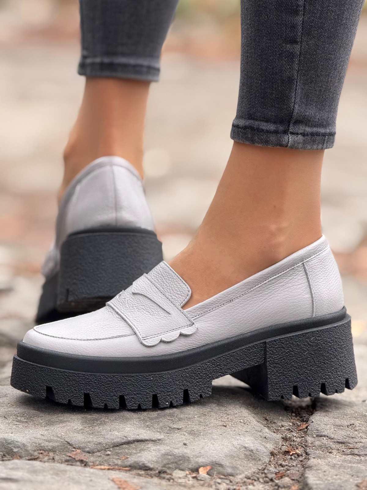 Mokasyny skórzane OLEKSY Polskiej produkcji