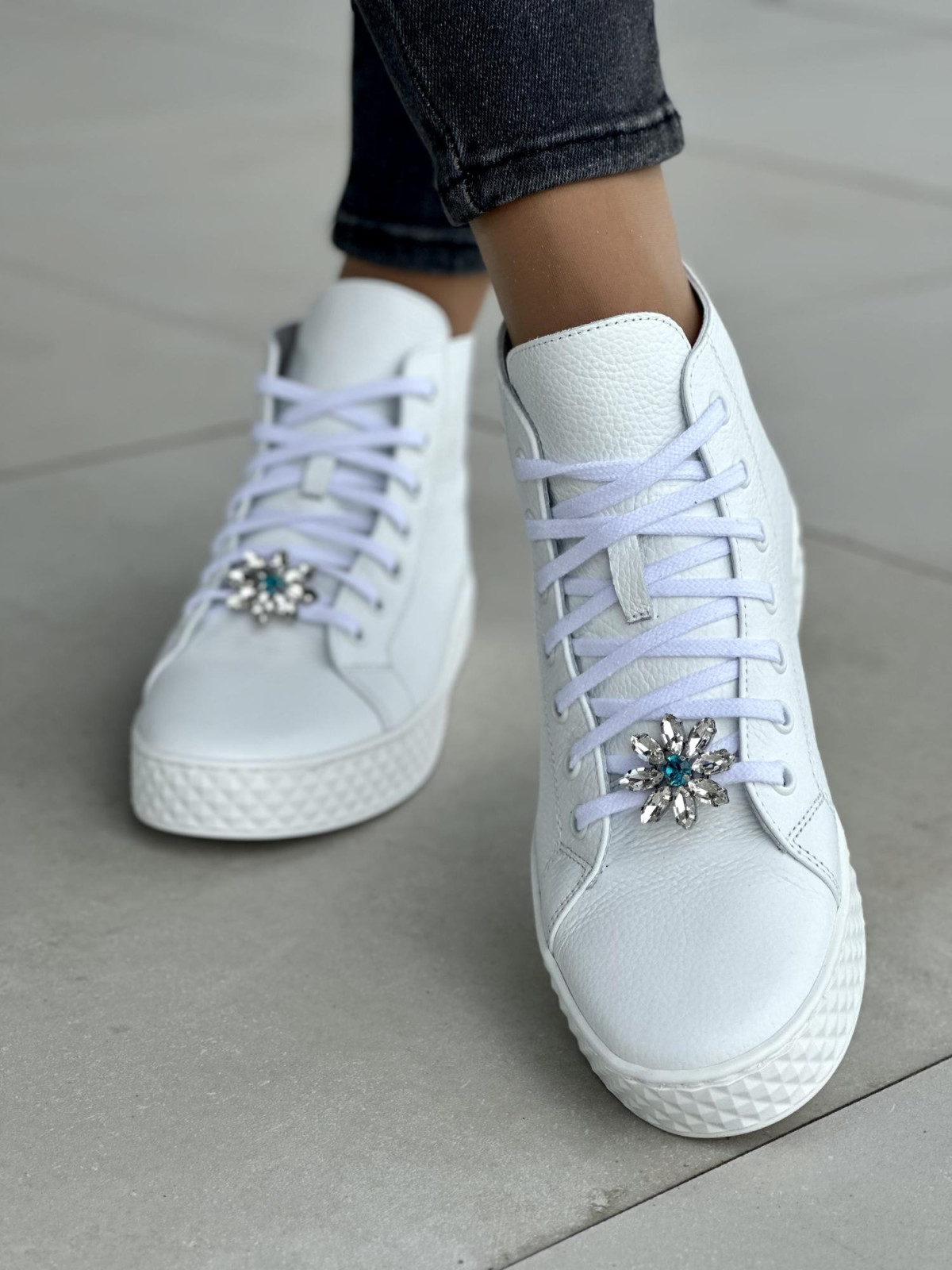 Damskie trampki skórzane OLEKSY Polskiej produkcji