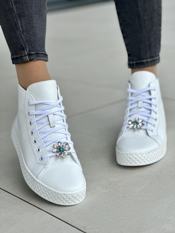 Damskie trampki skórzane OLEKSY Polskiej produkcji