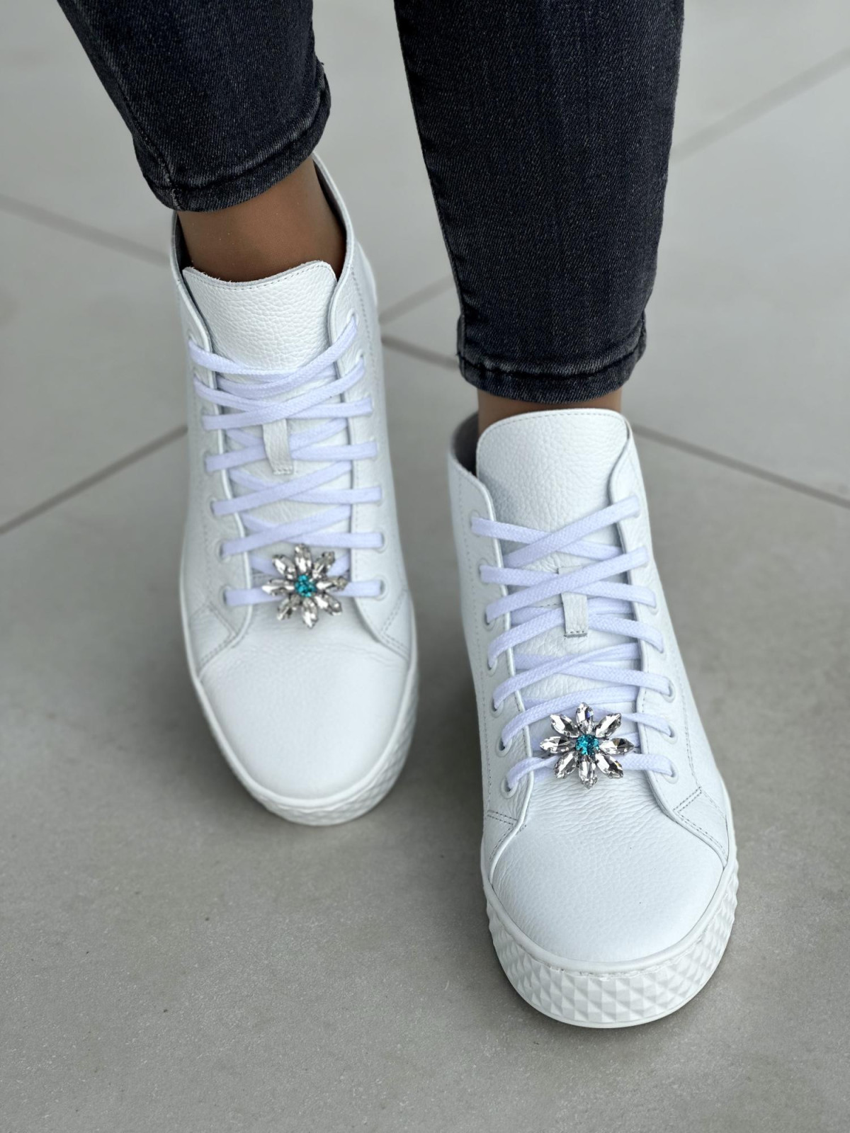 Damskie trampki skórzane OLEKSY Polskiej produkcji