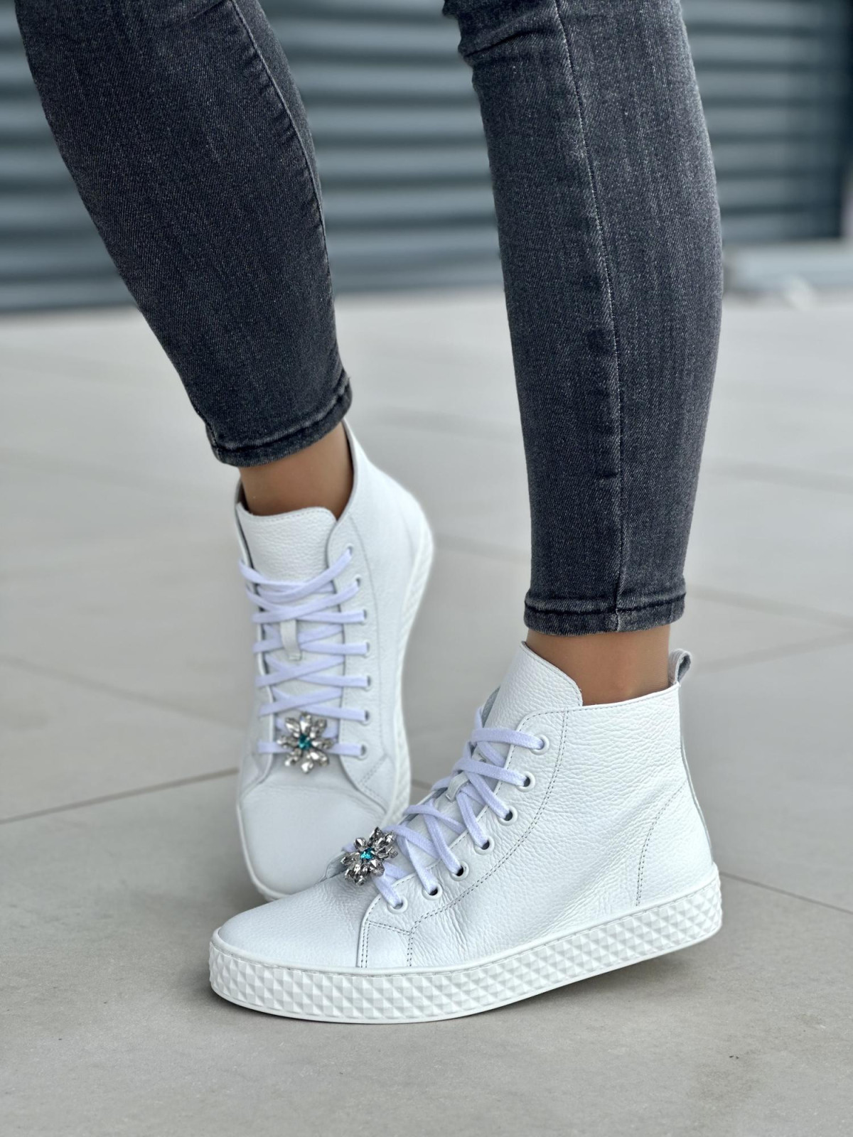 Damskie trampki skórzane OLEKSY Polskiej produkcji