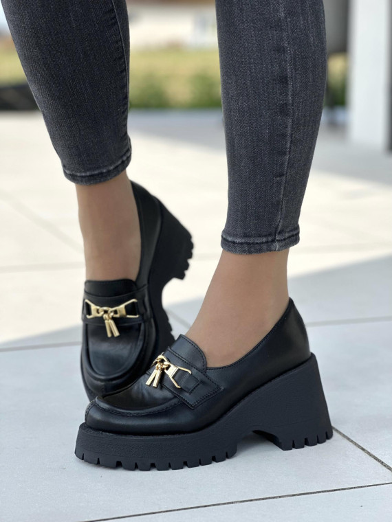 Eleganckie mokasyny skórzane OLEKSY Polskiej produkcji