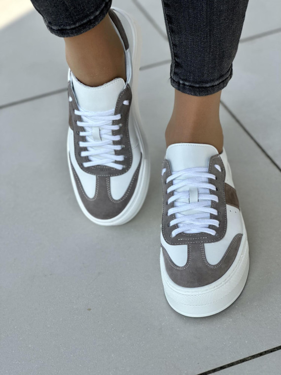 Damskie trampki skórzane OLEKSY polskiej produkcji