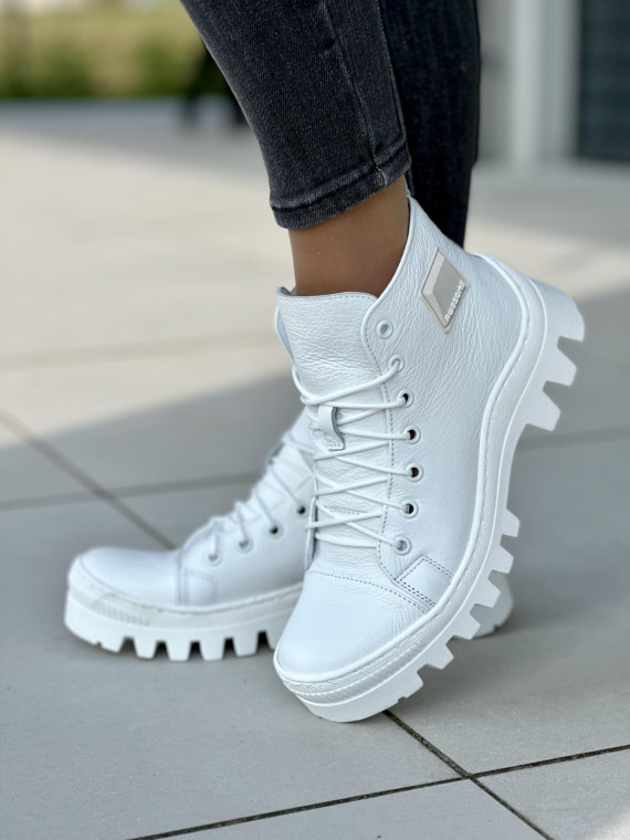 Damskie trapery skórzane OLEKSY Polskiej produkcji