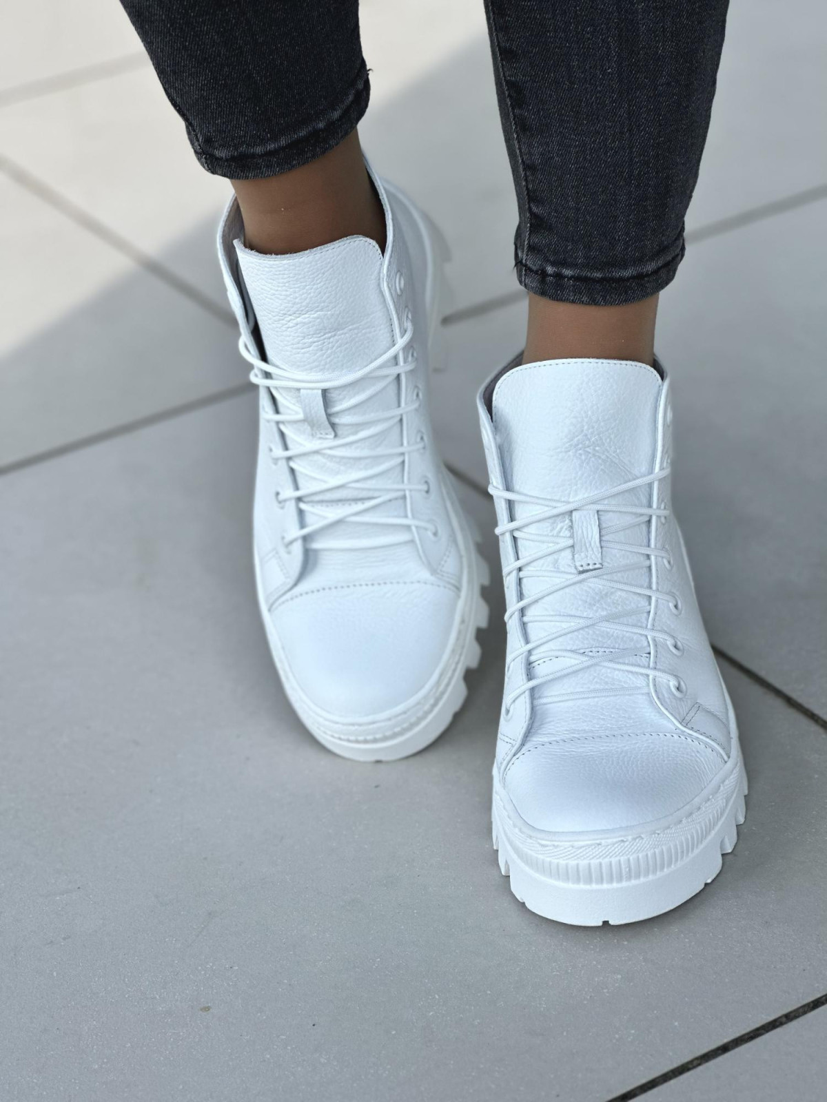 Damskie trapery skórzane OLEKSY Polskiej produkcji