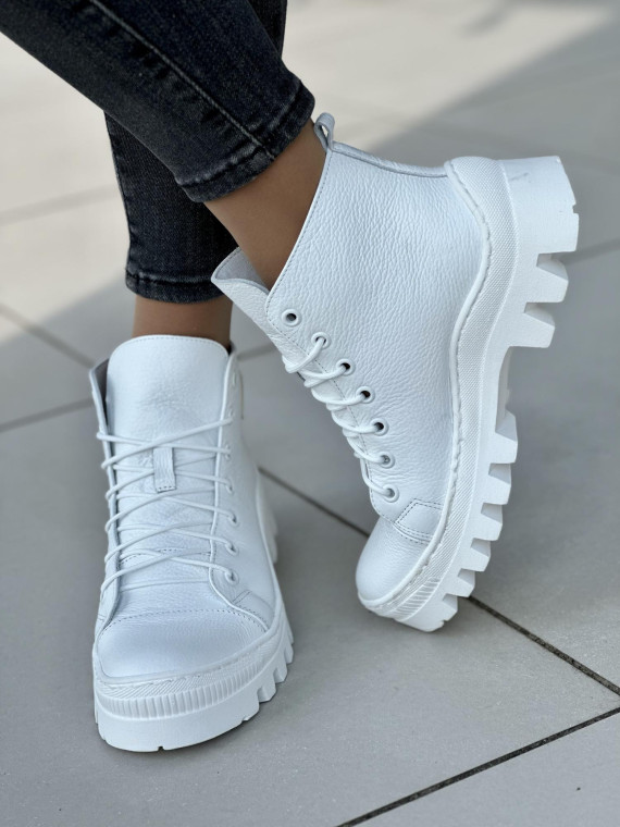 Damskie trapery skórzane OLEKSY Polskiej produkcji