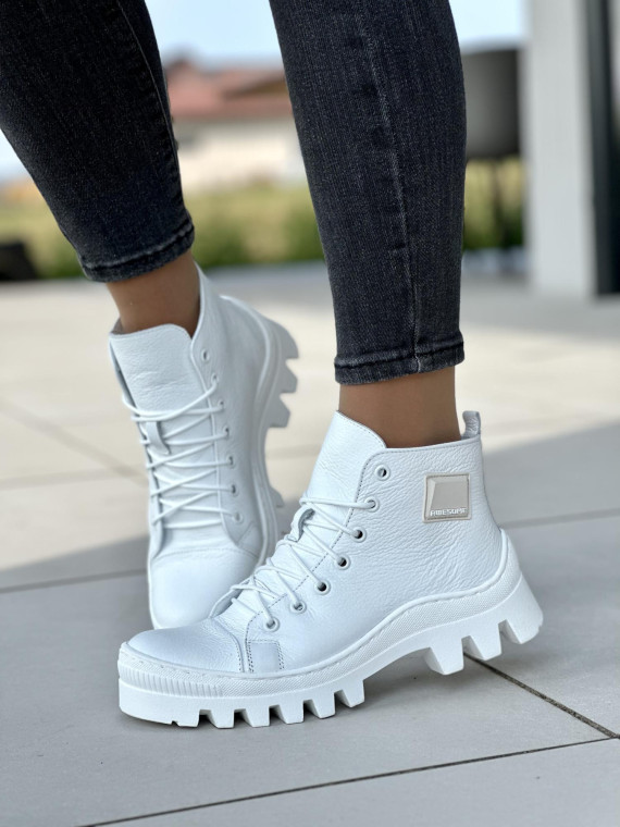 Damskie trapery skórzane OLEKSY Polskiej produkcji