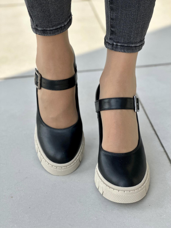 Eleganckie półbuty na obcasie OLEKSY Polskiej produkcji