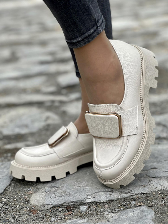 Mokasyny skórzane OLEKSY Polskiej produkcji