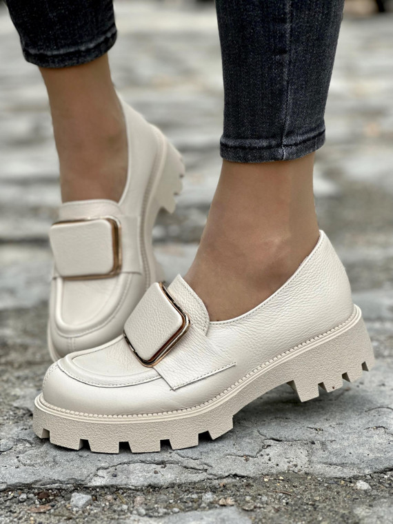 Mokasyny skórzane OLEKSY Polskiej produkcji