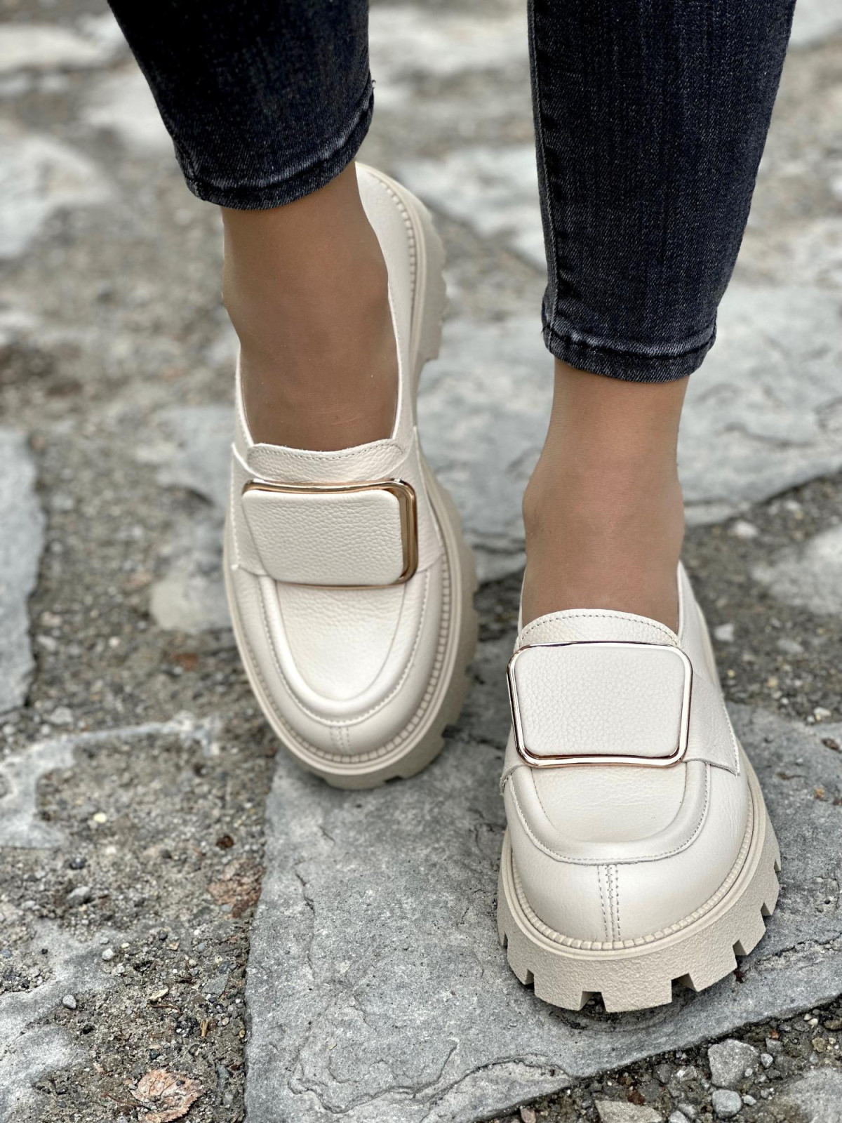 Mokasyny skórzane OLEKSY Polskiej produkcji