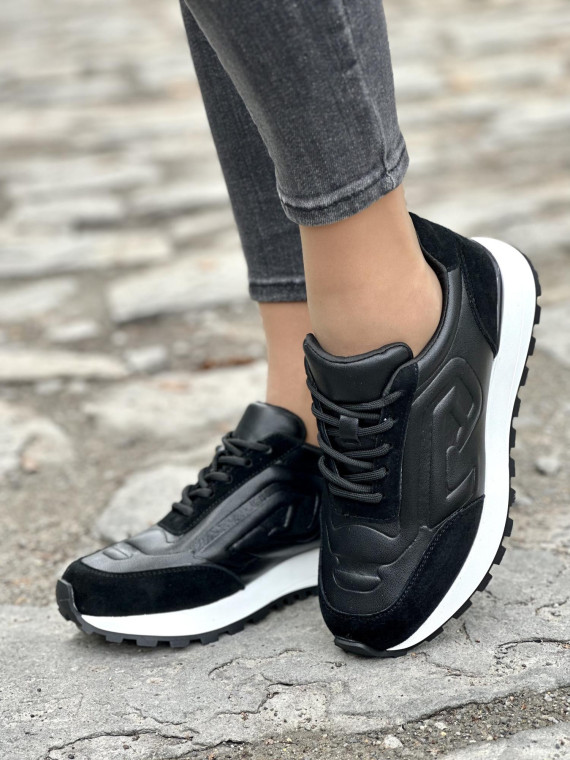 Damskie sneakersy skórzane