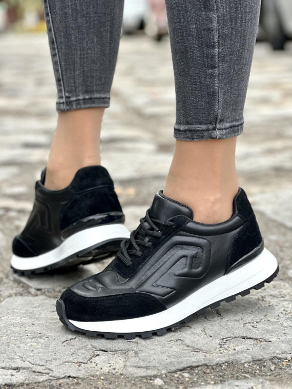 Damskie sneakersy skórzane