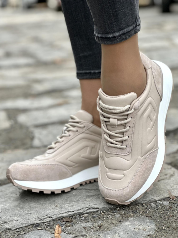 Sneakersy premium z naturalnej skóry