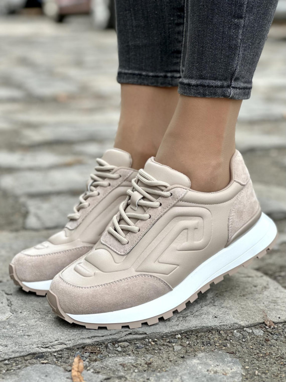 Sneakersy premium z naturalnej skóry