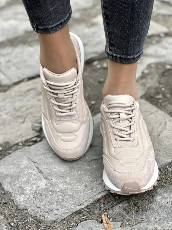 Sneakersy premium z naturalnej skóry