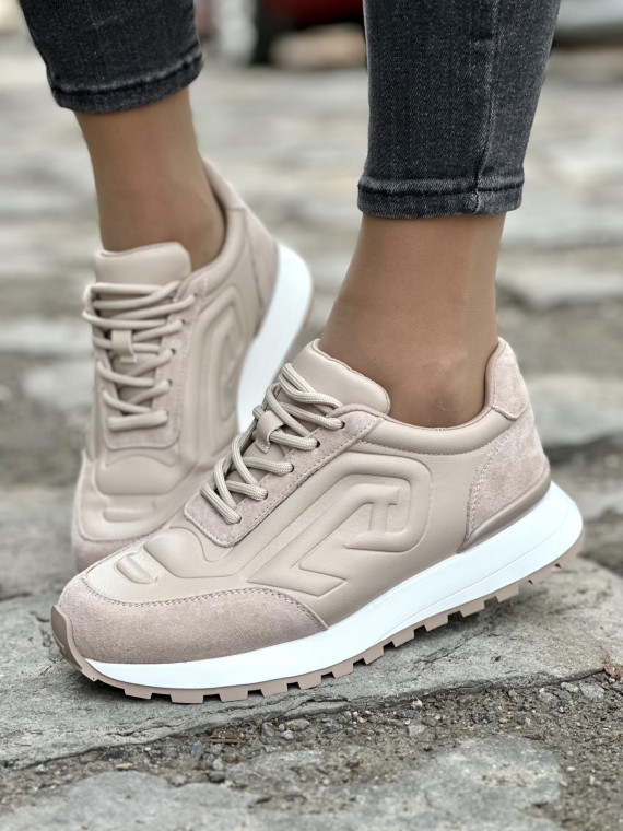 Sneakersy premium z naturalnej skóry