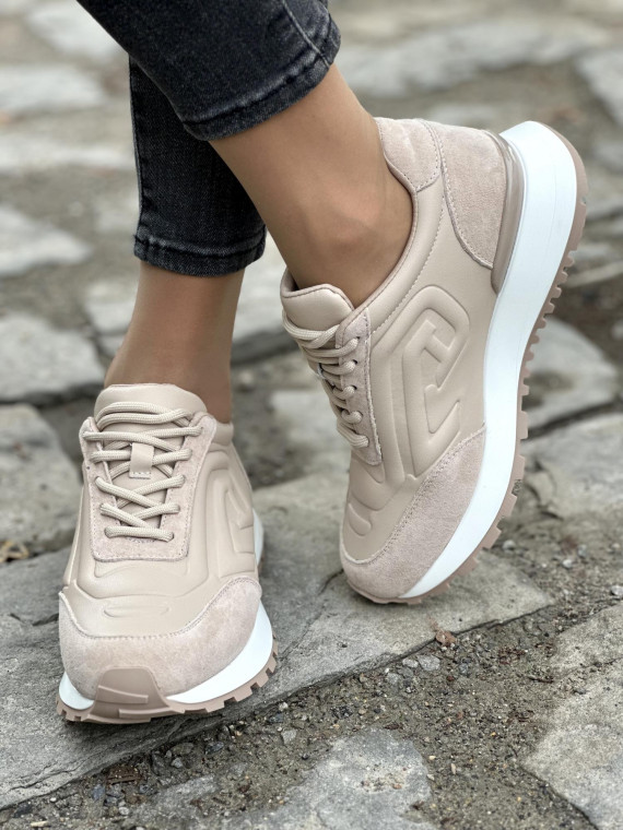 Sneakersy premium z naturalnej skóry