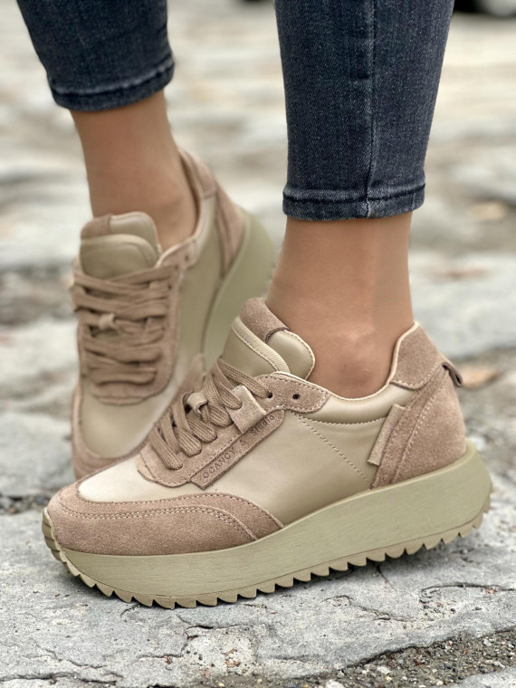 Damskie sneakersy skórzane