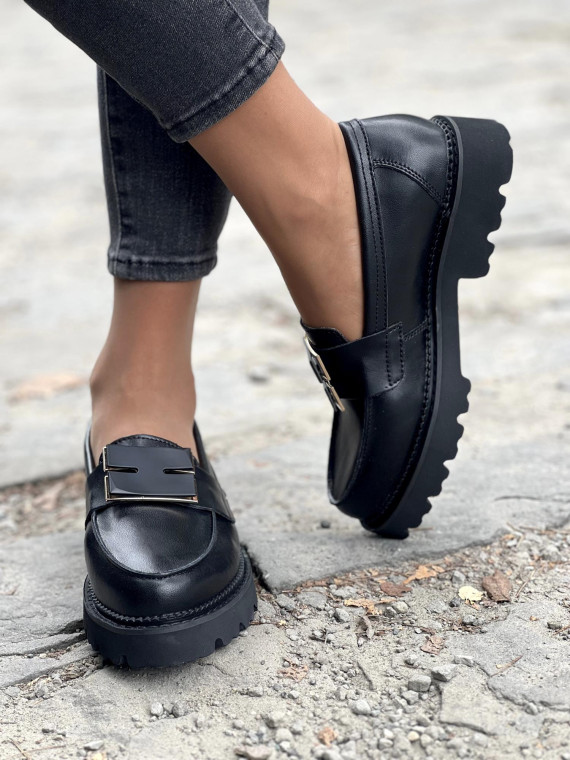 Eleganckie mokasyny ze skóry naturalnej