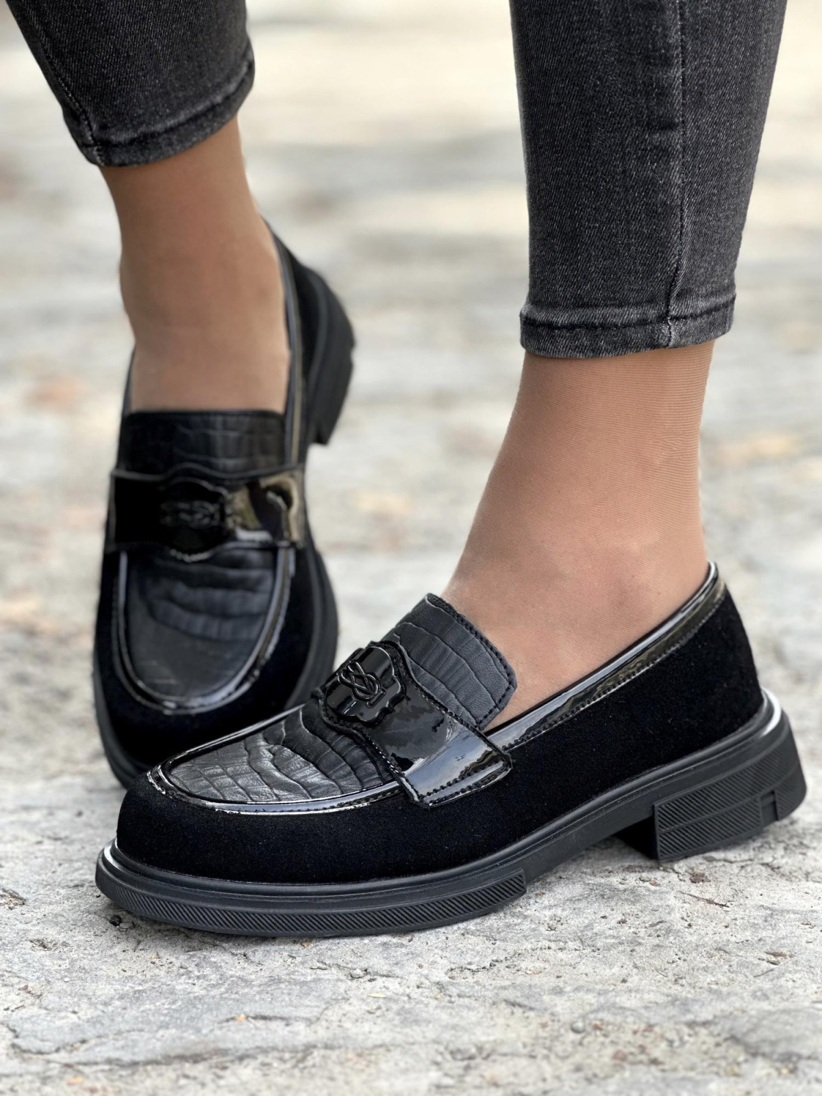 Wyjątkowe Mokasyny ze skóry naturalnej