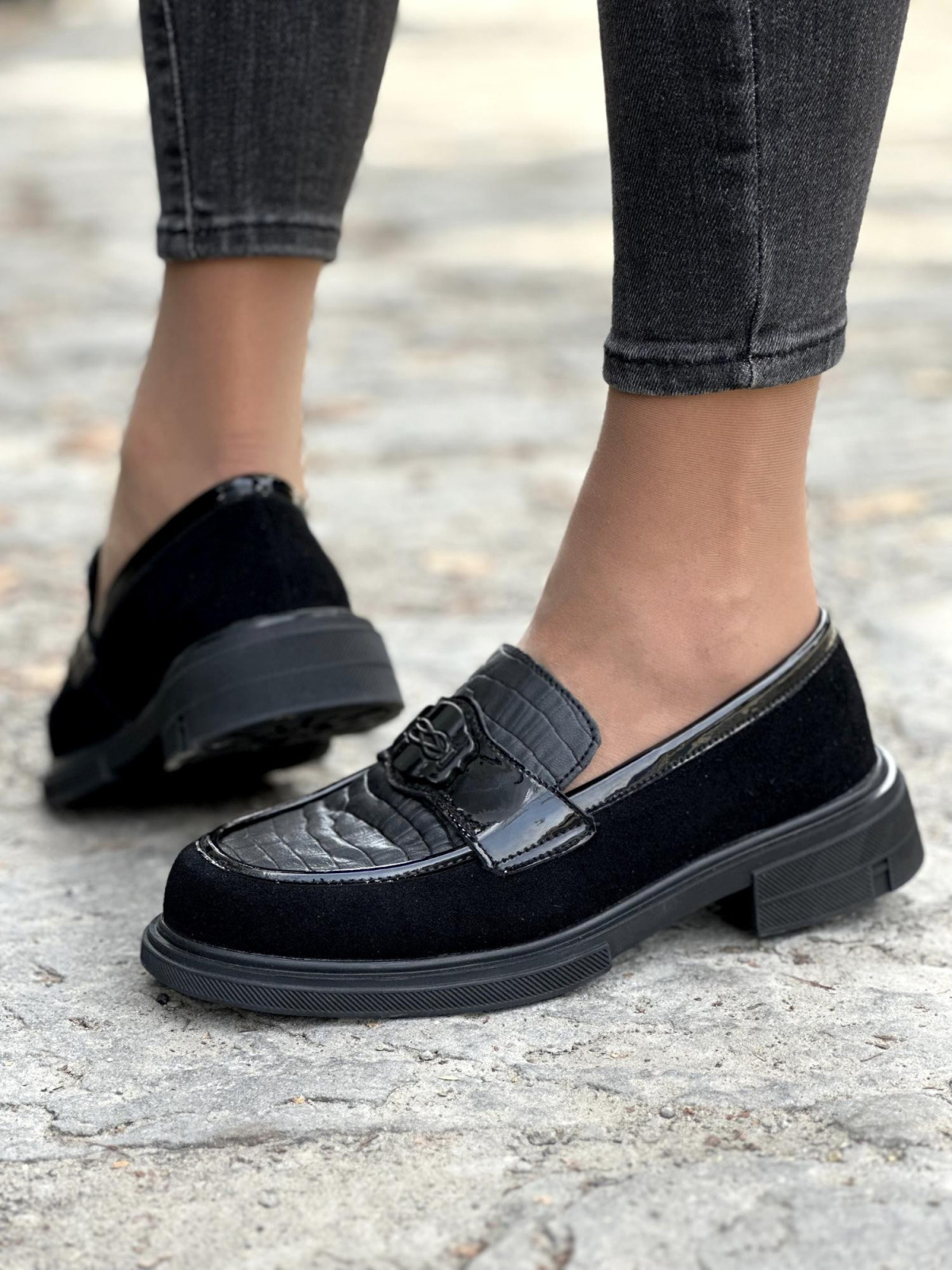 Wyjątkowe Mokasyny ze skóry naturalnej