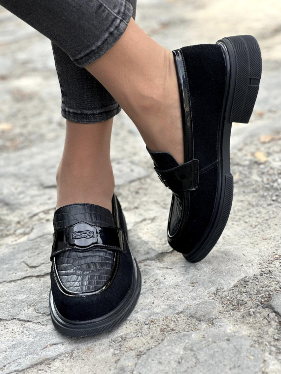 Wyjątkowe Mokasyny ze skóry naturalnej