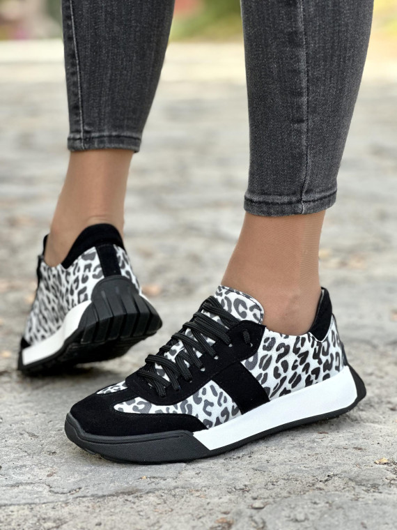 Sneakersy OLEKSY ze skóry Polskiej produkcji