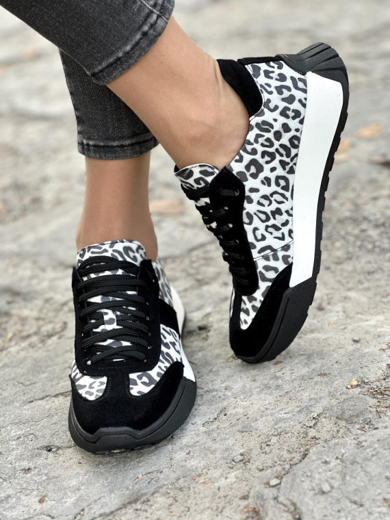 Sneakersy OLEKSY ze skóry Polskiej produkcji