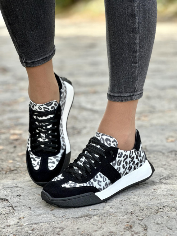 Sneakersy OLEKSY ze skóry Polskiej produkcji