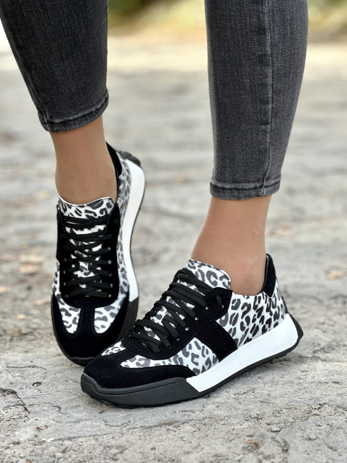 Sneakersy OLEKSY ze skóry Polskiej produkcji