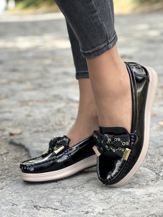 Eleganckie Mokasyny ze Skóry Naturalnej