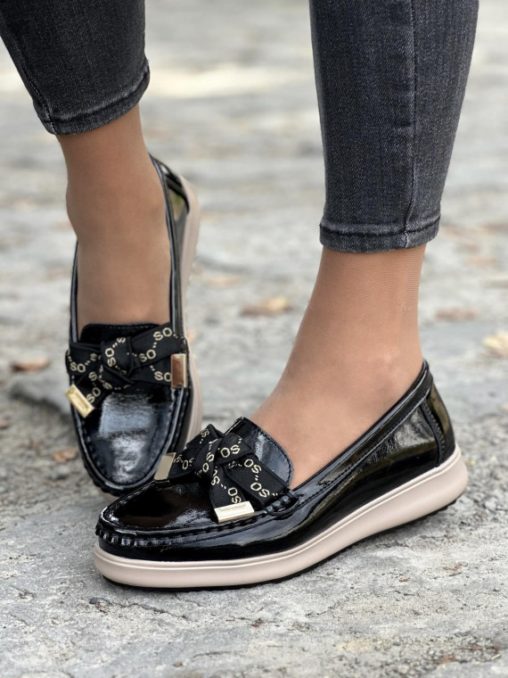 Eleganckie Mokasyny ze Skóry Naturalnej